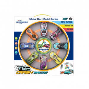 KZ957-118C Set 8 masini din metal diverse modele Salt in fata , ZJA288004