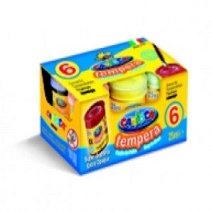KO022 Guas CARIOCA Tempera 6 cul. 25 ml