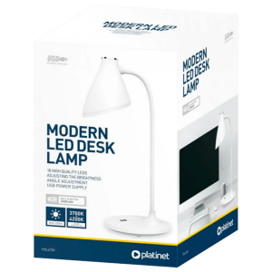 Lampa Platinet PDL6728 Rechargeable Desk 2400MAh 5W White [45238]