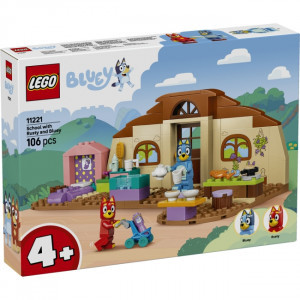 Lego 11221 School with Rusty and Bluey