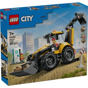 Lego 60480 Yellow Backhoe Loader
