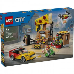 Lego 60496 Pizza Delivery Experience with Vehicles