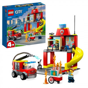 Lego 60375 FIRE STATION AND FIRE TRUCK CITY