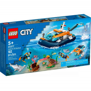 Lego 60377  Seaforesting Boat