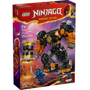 Lego 71806 Robotul COLE'S ELEMENTAL EARTH MECH