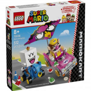 Lego 72038 MARIO KART&trade; &ndash; WARIO &amp; KING BOO SUPER MARIO