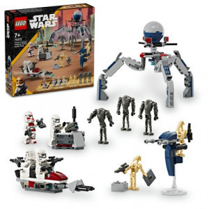 Lego 75372 CLONE TROOPER™ & BATTLE DROID™ BATTLE PA STAR WARS TM