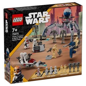 Lego 75372 CLONE TROOPER™ & BATTLE DROID™ BATTLE PA STAR WARS TM