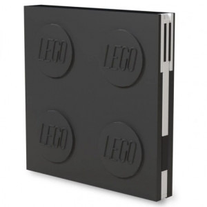 LEGO® Locking Notebook cu Pix Gel Black - in Box 53567IQ