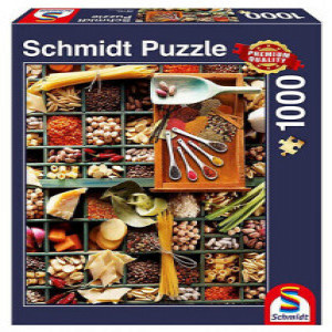LIN1411 - Puzzle 1000 POTPOURRI DIN MIRODENII   Schmidt SSP-58183