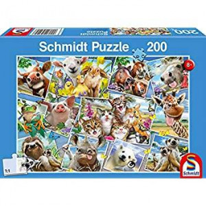 LIN2946 - Puzzle 200, ANIMAL SELFIES