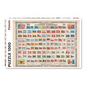 Puzzle 1000 Flags PIAT 553141