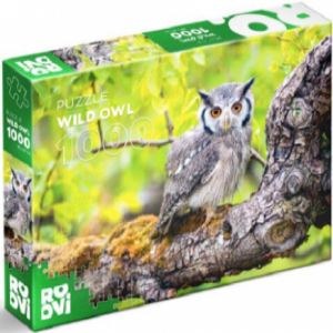 Puzzle 1000 piese Bufnita salbatica - de James Rushforth 79404