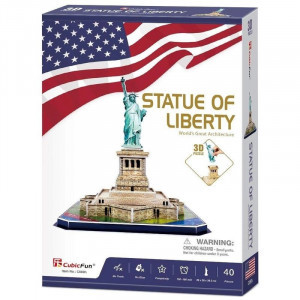 Puzzle 3D - 3C080h Statue of Liberty 