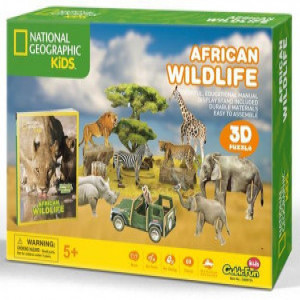 Puzzle 3D - DS0972h African Wildlife 