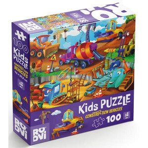 Puzzle Transport - Puzzle copii, 100 piese 79619-01-05