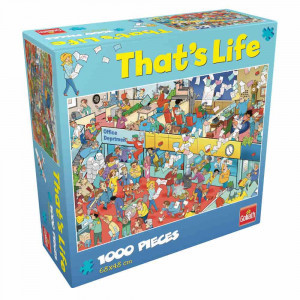 Puzzle Cauta si Gaseste - La birou, 1000 piese GLT4784