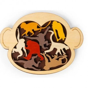 Puzzle logic cu animale Constantin&rsquo;s - Wild Horses RCNT5068