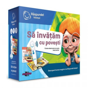 Pachet Raspundel Istetel, creion si carte Sa invatam cu povesti 60017