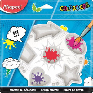 Paleta MAPED 6 sectii plastic_811410