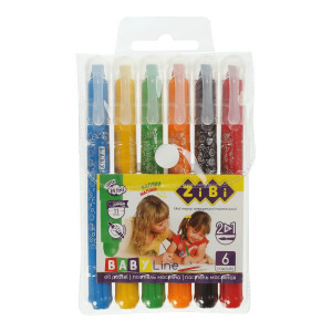 Pastel Oil (Silky Twister), 6Pcs pn-ZB.2495