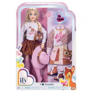 Papusa cu accesorii Disney ily 4EVER doll Bambi with extra fashion 228534