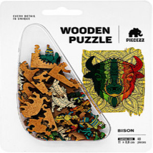 Piecezz Puzzle Mini 40 Bison 1354
