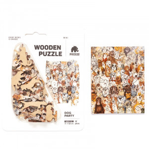 Piecezz Puzzle Mini 40 Dog Party 1668