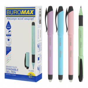 Pix gel cu radiera Erasable 0.5Mm, Blue Ink BM.8313-01 Illusia