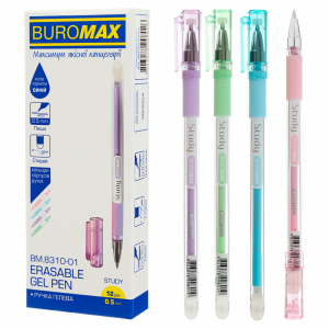 Pix Gel cu radiera Study 0.5 Blue Ink BM.8310-01