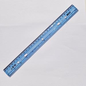 Rigla 30cm ST0973 transporent