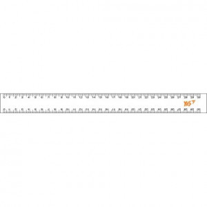 Rigla transparenta Yes 30 см  370344 (48)