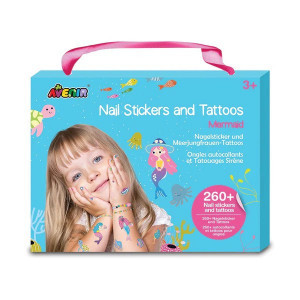 Stickere pentru unghii si tatuale - Mermaid NA218204 AVE