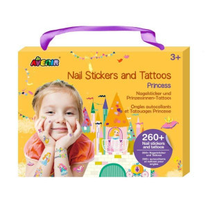 Stickere pentru unghii si tatuale - Princess NA218206 AVE
