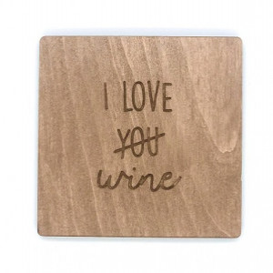 Suport cana din lemn Wine Lover