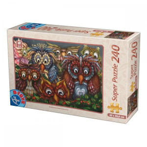 Super Puzzle 240 Owls 74416SP01