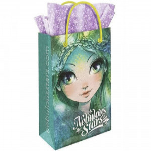 Sacose 11902 Nebulous Stars Small Gift Bag 6.7x10.2