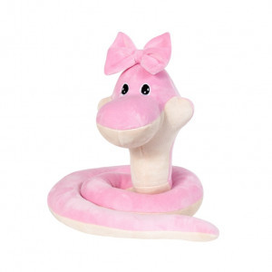 Sarpe roz cu fundita Art.826 h=30cm