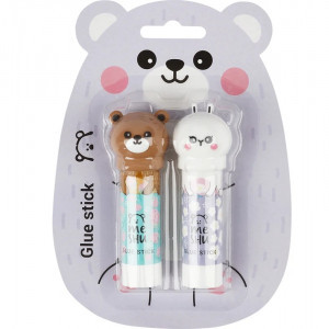 Set 2 buc. Clei-creion 8gr. 356023 Animals MESHU