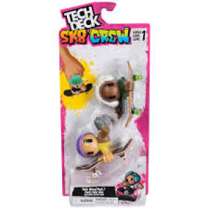 Set 2 figurine Tech Deck Fingerboard SK8 Crew 6071061