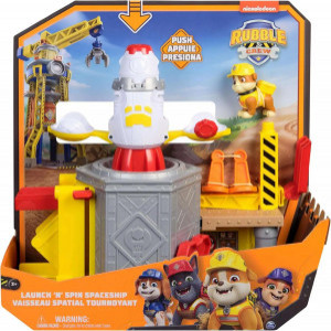 Set de joaca Paw Patrol Rubble&amp;Crew Nava Spatiala 6071624