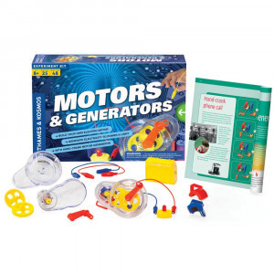 Set educativ STEM - Motoare si generatoare THA665036