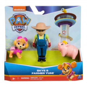 Set figurine Paw Patrol Skye&amp;Fermer Yumi 6070750