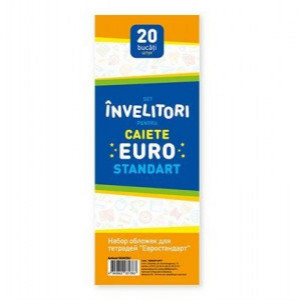 SET invelitori p-u caiete EURO 20pcs
