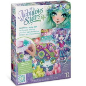 Set p-u fete 11027 Nebulous Stars Marinia pulbere stralucitoare si folie