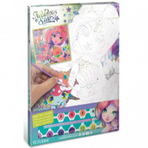 Set p u fete 11422 Nebulous Stars Pictura pe numara - Coralia