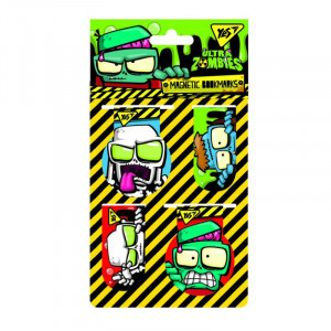 Set semne de carte magnet YES Zombie 4pcs_707394 (1)