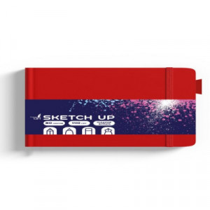 Sketchbook A5 80f SPECIAL LINE SKETCH UP. Красный СК5805248