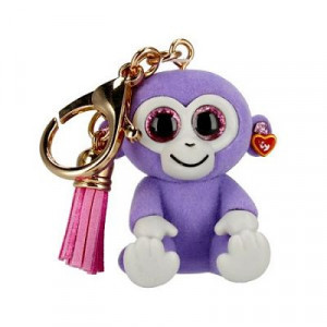 TY25070 BB GRAPES - purple monkey, 6.5 cm