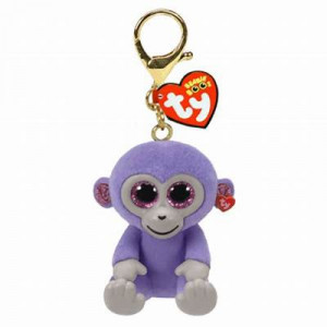 TY25070 BB GRAPES - purple monkey, 6.5 cm
